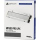 Твердотельный накопитель SSD M.2 PCIe Corsair MP600 Pro LPX, CSSD-F4000GBMP600PLPW, 4TB, 4 TB PCIe Gen4 x4, NVMe