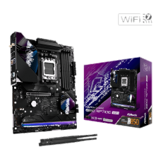 Материнская плата ASRock B850 RIPTIDE WIFI AM5 4xDDR5 4xSATA 2xM.2 1xM.2 Key  2xWiFi, 1xHDMI ATX