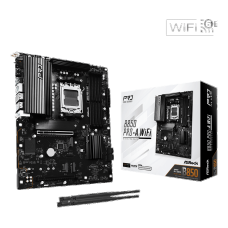 Материнская плата ASRock B850 PRO-A WIFI AM5 4xDDR5 4xSATA 3xM.2 1xUM.2 18xUSB 1xHDMI WiFi6E ATX