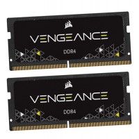 Комплект модулей памяти Corsair Vengeance, CMSX16GX4M2A3200C22, DDR4, 16 GB, SO-DIMM kit  (2x8GB), 22-22-22-53