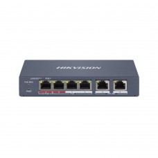 Коммутатор Hikvision DS-3E1106HP-EI