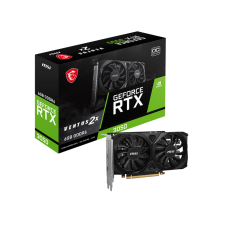 Видеокарта MSI GeForce RTX 3050 VENTUS 2X E 6G OC, 6G GDDR6 96-bit Gen4x16  2xHDMI DP