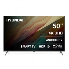 Телевизор LED Hyundai 50" H-LED50BU7009 Smart Android TV Frameless черный/4K Ultra HD/DVB-T/60Hz MEM,