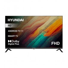 Телевизор LED Hyundai 40" H-LED40BS5002 Smart Android TV Frameless черный/FULL HD/60Hz/DVB-T2/DVB-C,