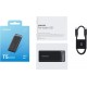 Внешний SSD 8000Gb Samsung T5 EVO USB 3.2 Gen 1 (5 Гбит/c) R460MB/s W460MB/s AES256 MU-PH8T0S/EU