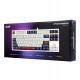 Клавиатура USB, Acer OKW305,Белый/синий/красный, KeyBoard 87 buttons, rus/lat, White/Blue/Red