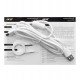 Клавиатура USB, Acer OKW305,Белый/синий/красный, KeyBoard 87 buttons, rus/lat, White/Blue/Red