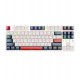 Клавиатура USB, Acer OKR302,Белый/синий, KeyBoard 87 buttons, Outemu Red, rus/lat, White/Blue
