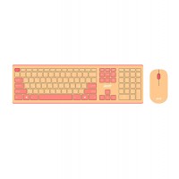 Клавиатура Acer Acer OCC205, Розовый/бежевый, KeyBoard USB, Wireless, rus/lat, Pink/Beige