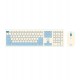 Клавиатура Acer Acer OCC205, Белый/голубой, KeyBoard USB, Wireless, rus/lat, White/Blue