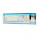 Клавиатура Acer Acer OCC205, Белый/голубой, KeyBoard USB, Wireless, rus/lat, White/Blue