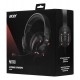 Гарнитура Acer OHW306 Nitro, Черный, Garnitura 32 Ohm, 20-20000Hz, 102dB, 2.1m cable, Virtual 7.1, black