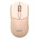 Мышь Acer OMR312 USB, Розовый, Mouse Wireless, Optical 3200 dpi, 5 button, Li-pol, BT/2.4GHz/Pink