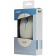 Мышь Acer OMR205 USB,  Белый/голубой, Mouse Wireless, Optical 1200 dpi, 3 button, 1AA, White/Blue