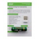 Мышь Acer OMR205 USB,  Белый/голубой, Mouse Wireless, Optical 1200 dpi, 3 button, 1AA, White/Blue