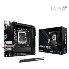 Материнская плата ASRock B860I WIFI LGA1851 2xDDR5 4xSATA 2xM.2 1xHDMI 1xDP WiFi Mini-ITX