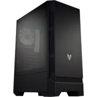 Компьютерный корпус FSP CMT260, Без БП, 2xUSB3.0/2xUSB2.0, 1xFAN120mm, Tempered Glass, Black, ATX