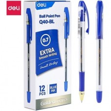 Ручка шариковая DELI "Extra Q40-BL", 0,7 мм, синяя (044-CQ40BL)