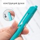 Ручка шариковая DELI "Arrow Q24" автоматическая, 0,7 мм, синяя (044-Q24BL)