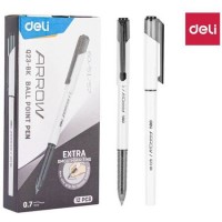 Ручка шариковая DELI "Arrow Q23", 0,7 мм, черная (044-Q23BK)