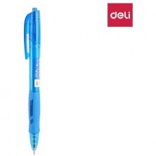 Ручка шариковая DELI "Arris Q17" автоматическая, 0,7 мм, синяя (044-Q17BL)