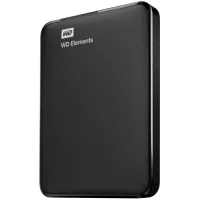 Внешний жесткий диск 5Tb, WD Elements Portable WDBU6Y0050BBK-WESN, ext power via USB, black, USB 3.0