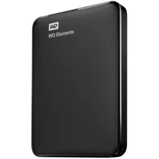 Внешний жесткий диск 5Tb, WD Elements Portable WDBU6Y0050BBK-WESN, ext power via USB, black, USB 3.0