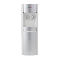 Кулер для воды A.E.L. LD-AEL-28 white/silver
