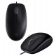 Мышь Logitech B110 Silent, optical, 2+1 buttons, USB, [910-005508], black