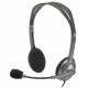 Наушники Logitech H110, [981-000271], grey