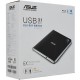 Внешний оптический привод Asus SBW-06D5H-U, Черный, Ext BD-R/RE/ROM, DVD&plusmn;R/RW/-RAM/-ROM, CD-R/RW, USB3.1, black
