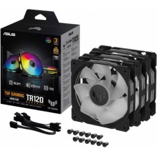 Комплект вентиляторов ASUS TUF GAMING TR120 ARGB REVERSE BLACK 3IN1