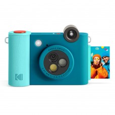 Фотоаппарат моментальной печати Kodak Smile+ голубой
