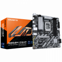 Материнская плата Gigabyte B860M D3HP, B860, LGA1851, 4xDDR5, PCI-E x16, PCI-E x1, M2, SATA, DP, HDMI, BOX
