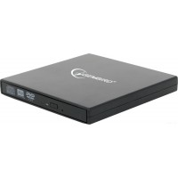 Внешний привод DVD±R/RW/-RAM,±R9 CD-R/RW, Gembird DVD-USB-02, USB2.0, black, box