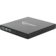 Внешний привод DVD±R/RW/-RAM,±R9 CD-R/RW, Gembird DVD-USB-02, USB2.0, black, box