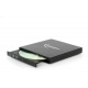Внешний привод DVD±R/RW/-RAM,±R9 CD-R/RW, Gembird DVD-USB-02, USB2.0, black, box