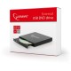 Внешний привод DVD±R/RW/-RAM,±R9 CD-R/RW, Gembird DVD-USB-02, USB2.0, black, box