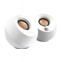 Акустическая система Creative Pebble MF1680, RMS 2.2Wx2, AUX, BT, [51MF1680AA001], white