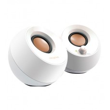 Акустическая система Creative Pebble MF1680, RMS 2.2Wx2, AUX, BT, [51MF1680AA001], white