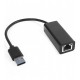 Сетевой адаптер USB, 10/100/1000 Mb, ExeGate EXE-735-45, USB LAN
