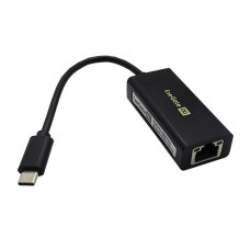 Сетевой адаптер Type-C, 10/100/1000 Mb, ExeGate EXE-736-45, USB LAN