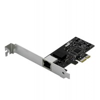 Сетевой адаптер PCIe, 10/100/1000 Mb, Gembird  NIC-GX1, PCI-Ex1, box
