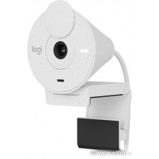Веб-камера Logitech Brio 300 Off White (Full HD, 1080p/30fps, угол обзора 70° по диагонали, 2Мп) (960-001442)
