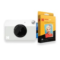 Фотоаппарат моментальной печати Kodak PRINTOMATIC серый+Фотобумага 2х3 Kodak ZINK 20 шт