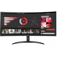 Монитор LG 34WR50QK-B, 34'' 21:9 3440x1440(UWQHD) VA, Curved, 5ms, HDMI, DP, Black (34WR50QK-B)
