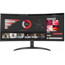 Монитор LG 34WR50QK-B, 34'' 21:9 3440x1440(UWQHD) VA, Curved, 5ms, HDMI, DP, Black (34WR50QK-B)