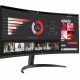 Монитор LG 34WR50QK-B, 34'' 21:9 3440x1440(UWQHD) VA, Curved, 5ms, HDMI, DP, Black (34WR50QK-B)