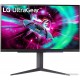 Монитор LG 27GR93U-B, 27'' 16:9 3840x2160(UHD 4K) IPS, nonGLARE, 144 Hz, 400cd/m2, H178°/V178°, 1000:1, 1.07B, 1ms, 2xHDMI, DP, Height adj, Pivot, Tilt, 1Y, Black (27GR93U-B)