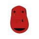 Мышь беспроводная Logitech M330 Silent Plus Red (красная, оптическая, 1000dpi, 2.4 GHz/USB-ресивер, бесшумная, под правую руку) (M/N: M-R0051 / C-U0010) (910-004911)